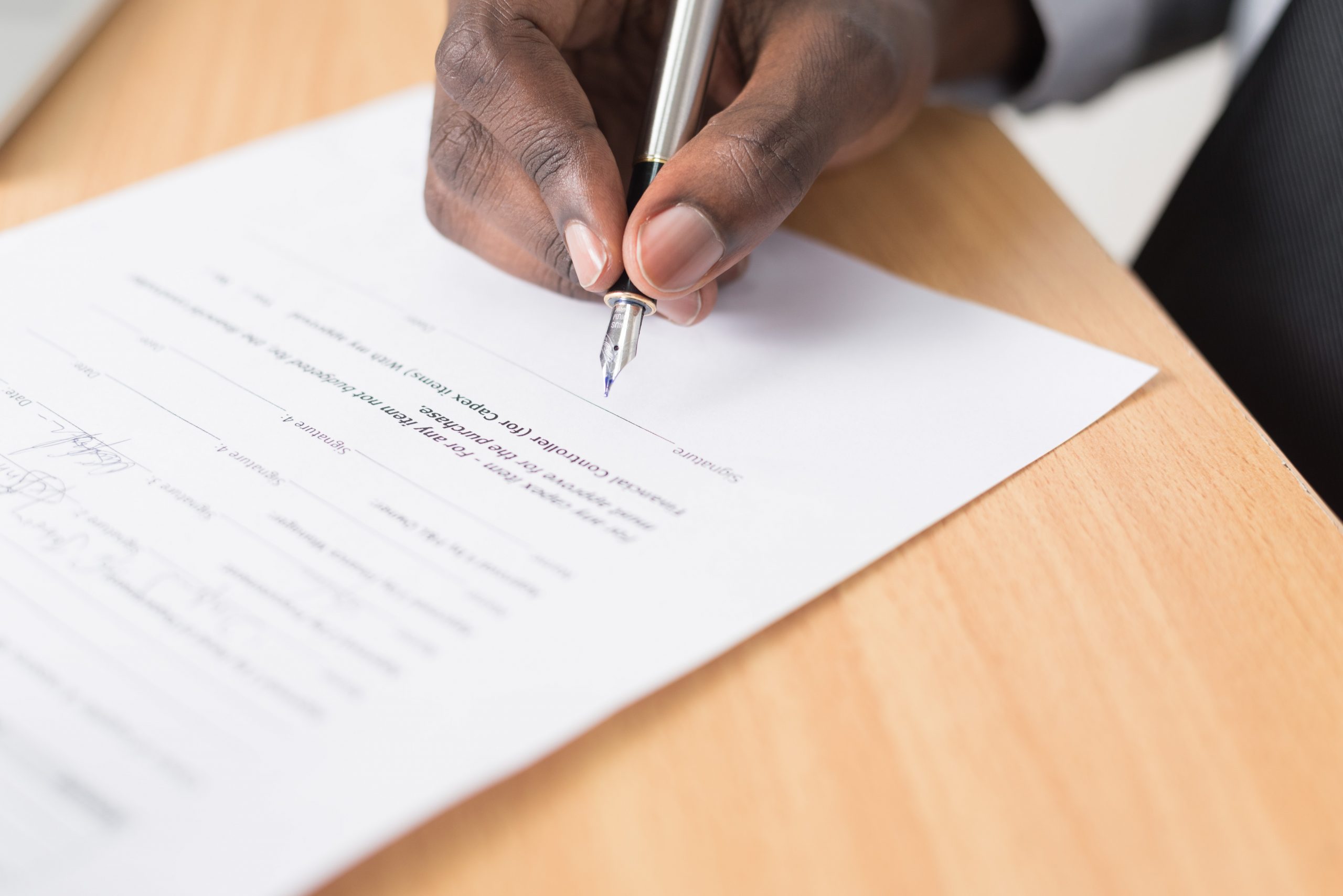 Accident Settlement Contract